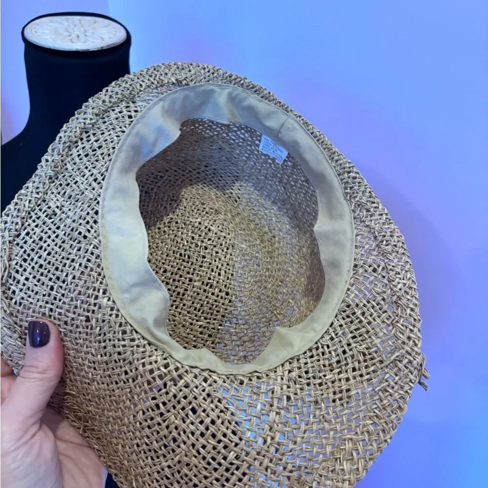 Anthropologie Tan Straw Hat - Picture 4 of 6
